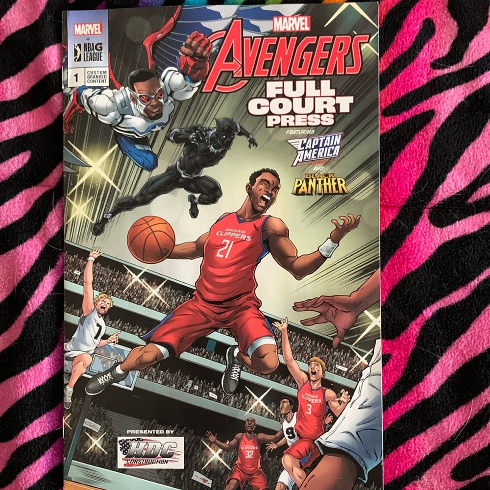 Marvel Avengers 1st edition featuring Captain America and Black Panther